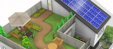 木造住宅でも屋上ガーデンができる! OSORAリビング